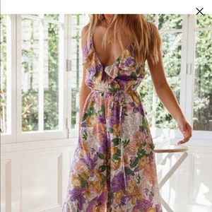 Floral Jumpsuit